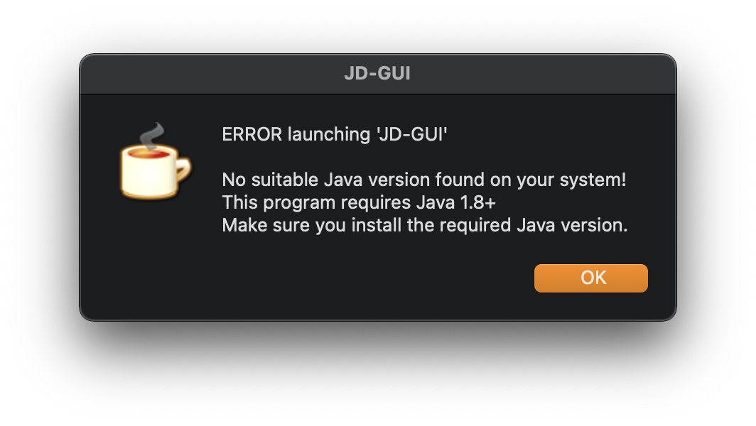 enable java 1.8 for mac